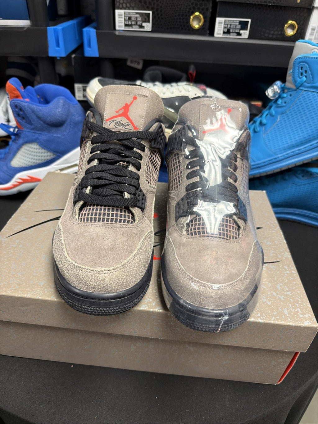 TAUPE HAZE SIZE 11 - JORDAN 4 - product image from the listing.