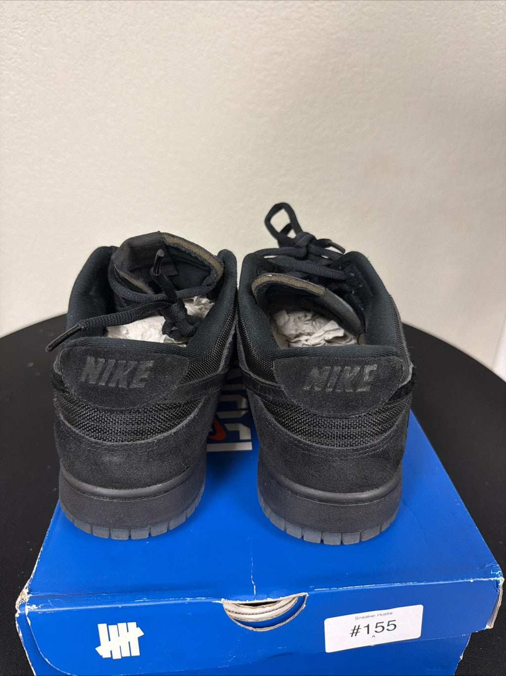 Men's Nike Dunk Low SP Undefeated 5 On It Black Dunk vs AF1 DO9329-001 Size 13 - product image from the listing.