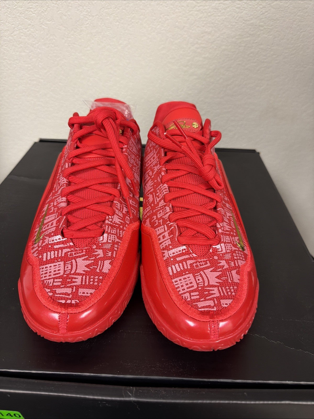 Nike LeBron 23 XXIII University Red Metallic Gold Men Size 11 NEW w/ Box IN HAND - product image from the listing.