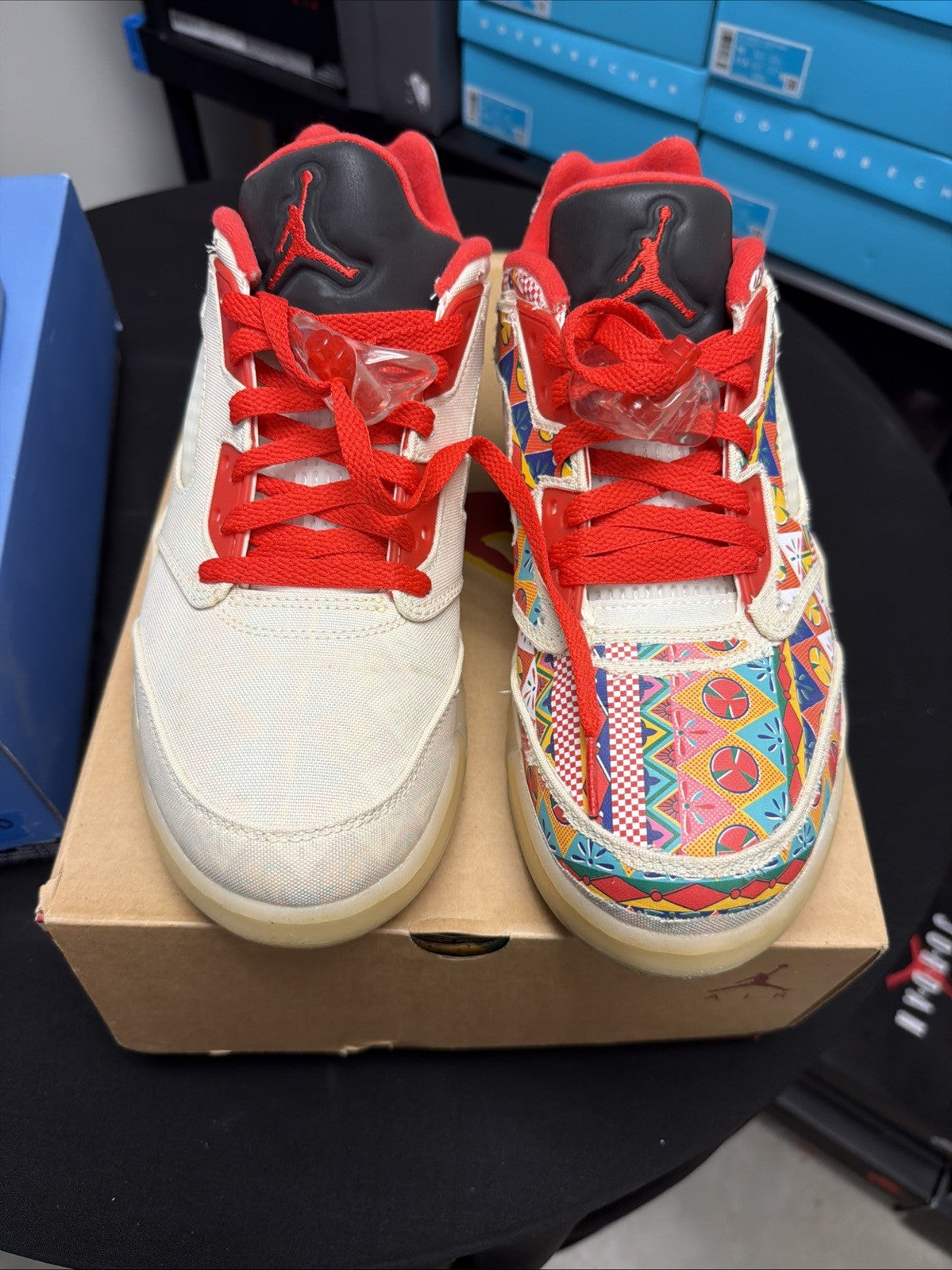 "Chinese New year" Jordan 5 Retro Low 2021 Size 10 Men - product image from the listing.