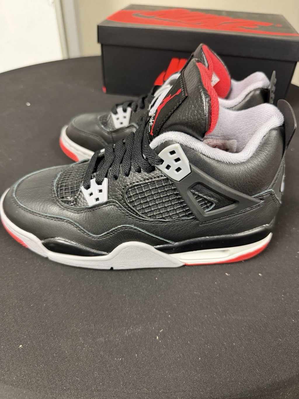 Bred reimagined 2024 (GS) size 5 - AIR JORDAN 4 - product image from the listing.