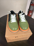 Women's Nike Dunk Low Size Size 8 Mandarin Orange Black Green 317813-301 - product image from the listing.