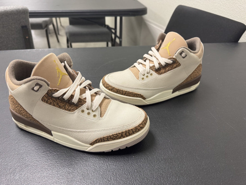Men's Size 10 Nike Air Jordan 3 Retro Palomino Size (CT8532-102) Clean Condition - product image from the listing.