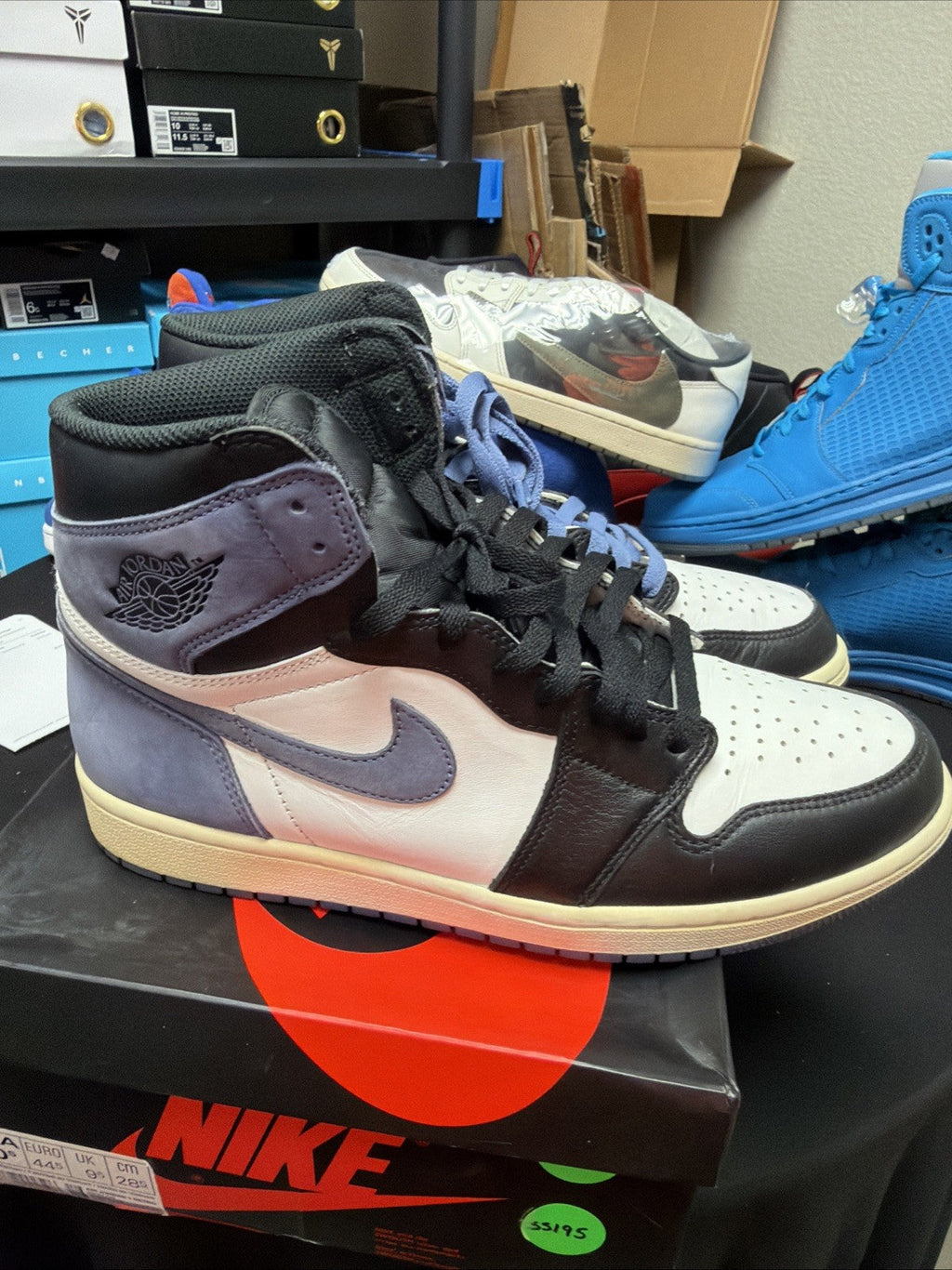 Air Jordan 1 Retro OG High Best Hand in the Game - Blue Moon - Size 10.5 - product image from the listing.