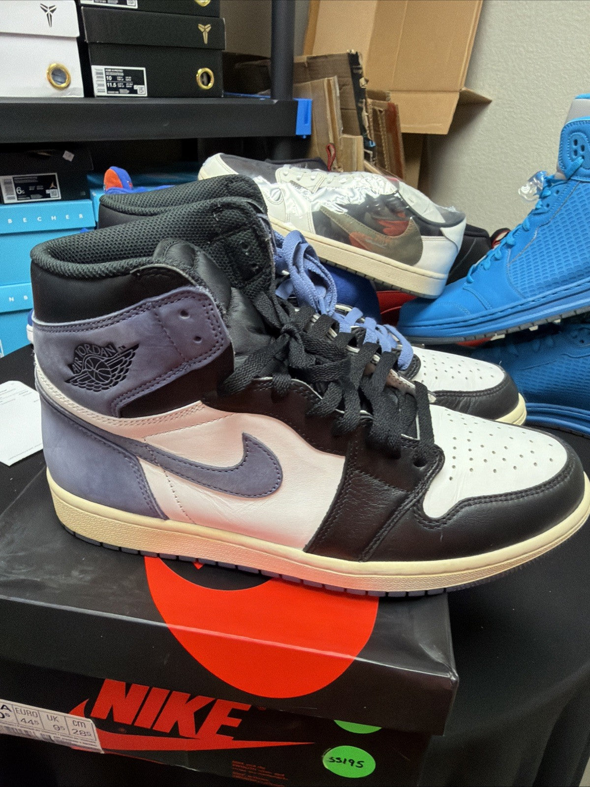 Air Jordan 1 Retro OG High Best Hand in the Game - Blue Moon - Size 10.5 - product image from the listing.