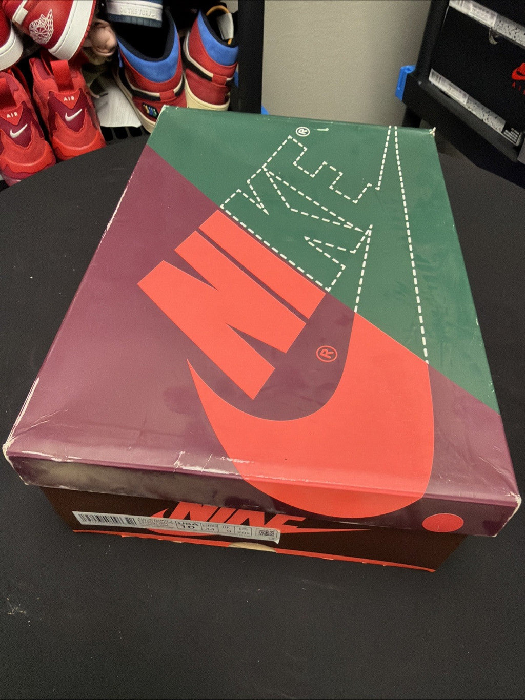 Men's Nike Social StatuS x Dunk Mid 'Chocolate MilK' DJ1173-700 ShOES SiZE/10.5. - product image from the listing.