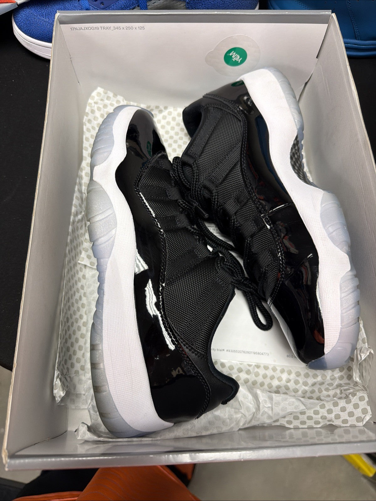 Air Jordan 11 Retro Low Space Jam - Size 9.5 - product image from the listing.