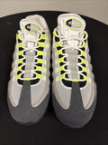 Men's Nike Air Max 95 OG Neon 2015 Size 9 Black/Grey/Green 554970-071 - product image from the listing.