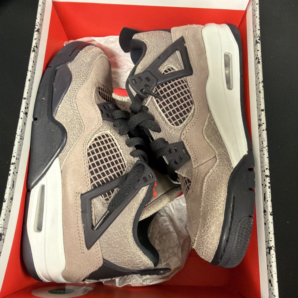 Women's Nike Air Jordan 4 Retro (GS) Taupe Haze / DJ6249 200 / Youth 5 , 6.5 - product image from the listing.