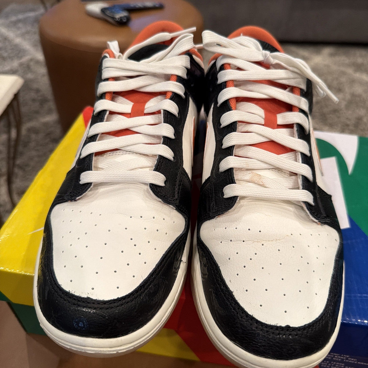 Dunk Low Prm Halloween 2021 size 11.5 preowned excellent by Nike - product image from the listing.