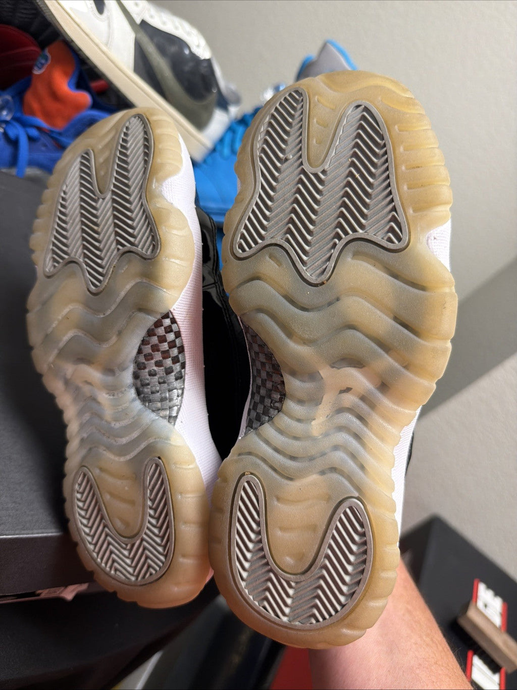 Air Jordan Retro XI 11 GS Jubilee '20 25th Anniversary Size 4.5y 378038-011 by Nike - product image from the listing.