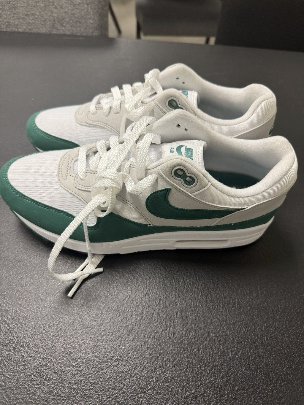 Men's Nike Air Max 1 Anniversary Green Size 10.5 Nike By You DC1454-100 - product image from the listing.