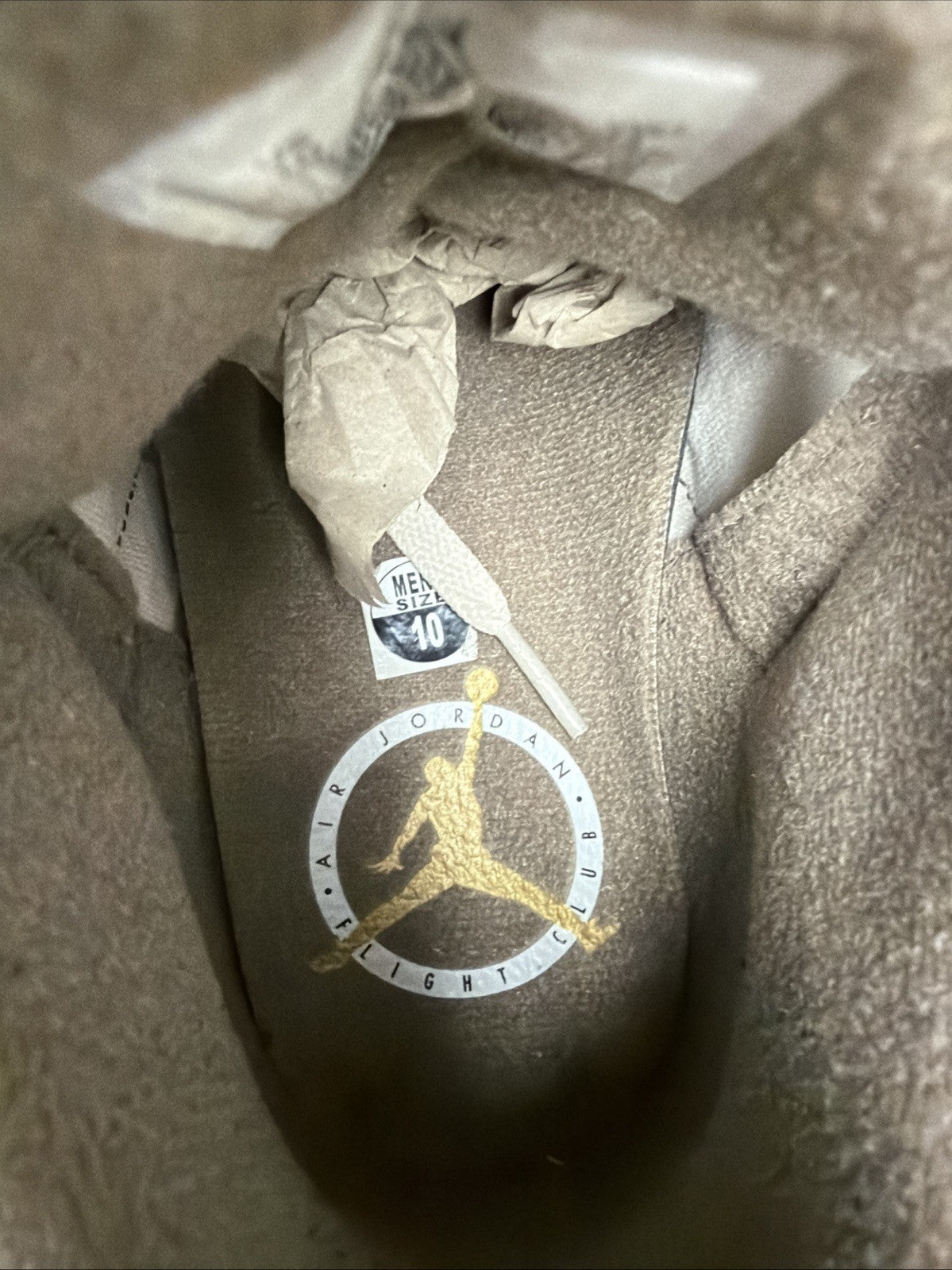 Men's Size 10 Nike Air Jordan 3 Retro Palomino Size (CT8532-102) Clean Condition - product image from the listing.