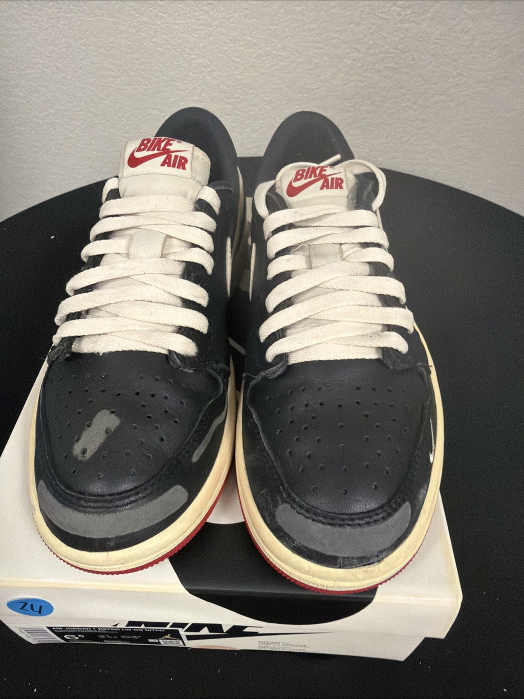 Nigel Sylvester x Air Jordan 1 OG Low Better With Time - Size 6.5 - product image from the listing.