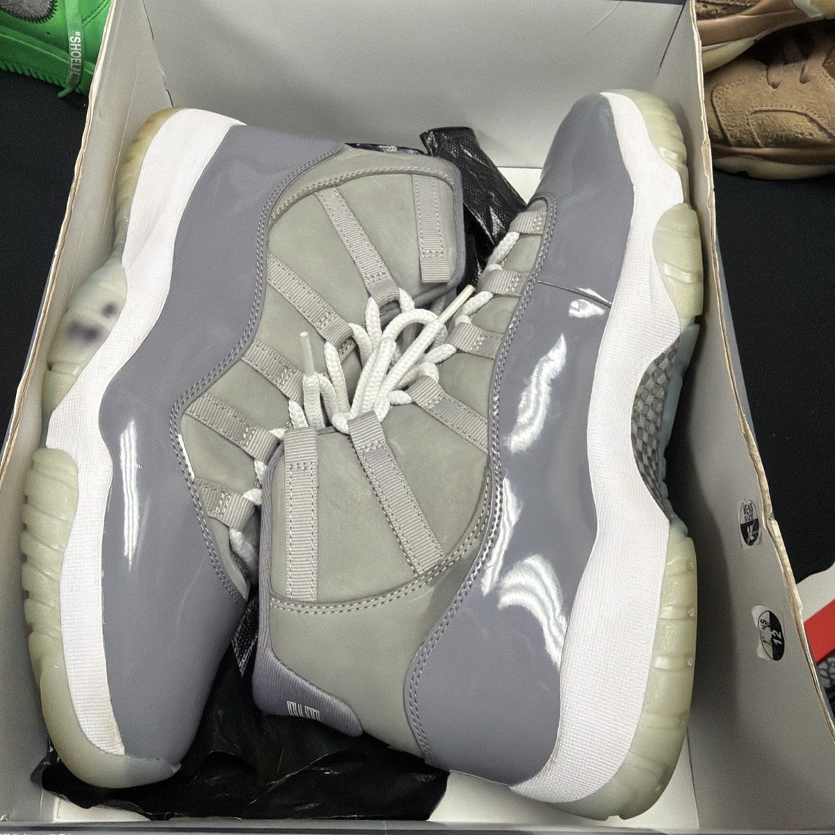Jordan 11 Retro High Cool Grey (263) - Size 12 - product image from the listing.