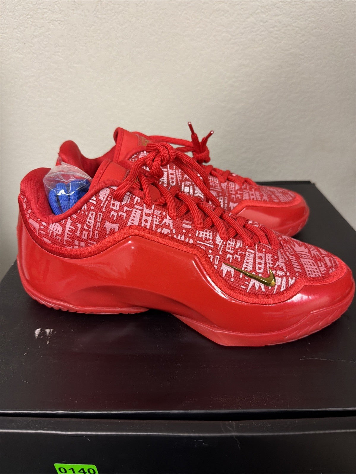 Nike LeBron 23 XXIII University Red Metallic Gold Men Size 11 NEW w/ Box IN HAND - product image from the listing.