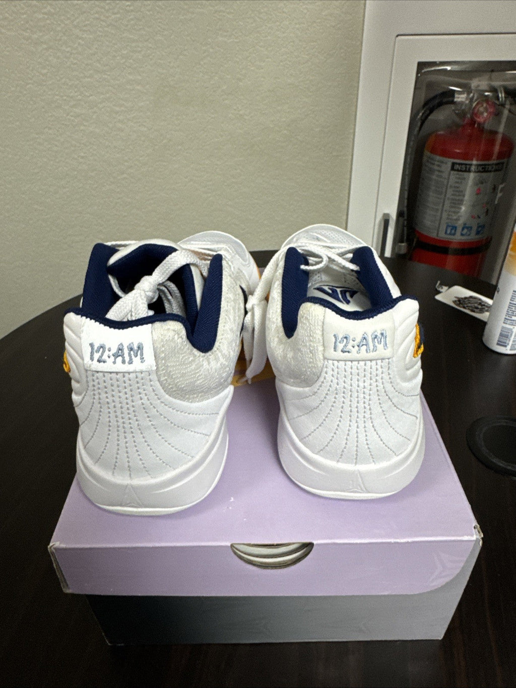 Nike Ja 2 Murray State Shoes White Blue Basketball - Size 7y - product image from the listing.