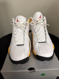 Men's Air Jordan 13 Retro University Red Yellow Size 10.5 - product image from the listing.