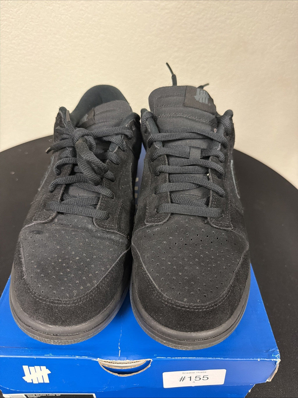 Men's Nike Dunk Low SP Undefeated 5 On It Black Dunk vs AF1 DO9329-001 Size 13 - product image from the listing.