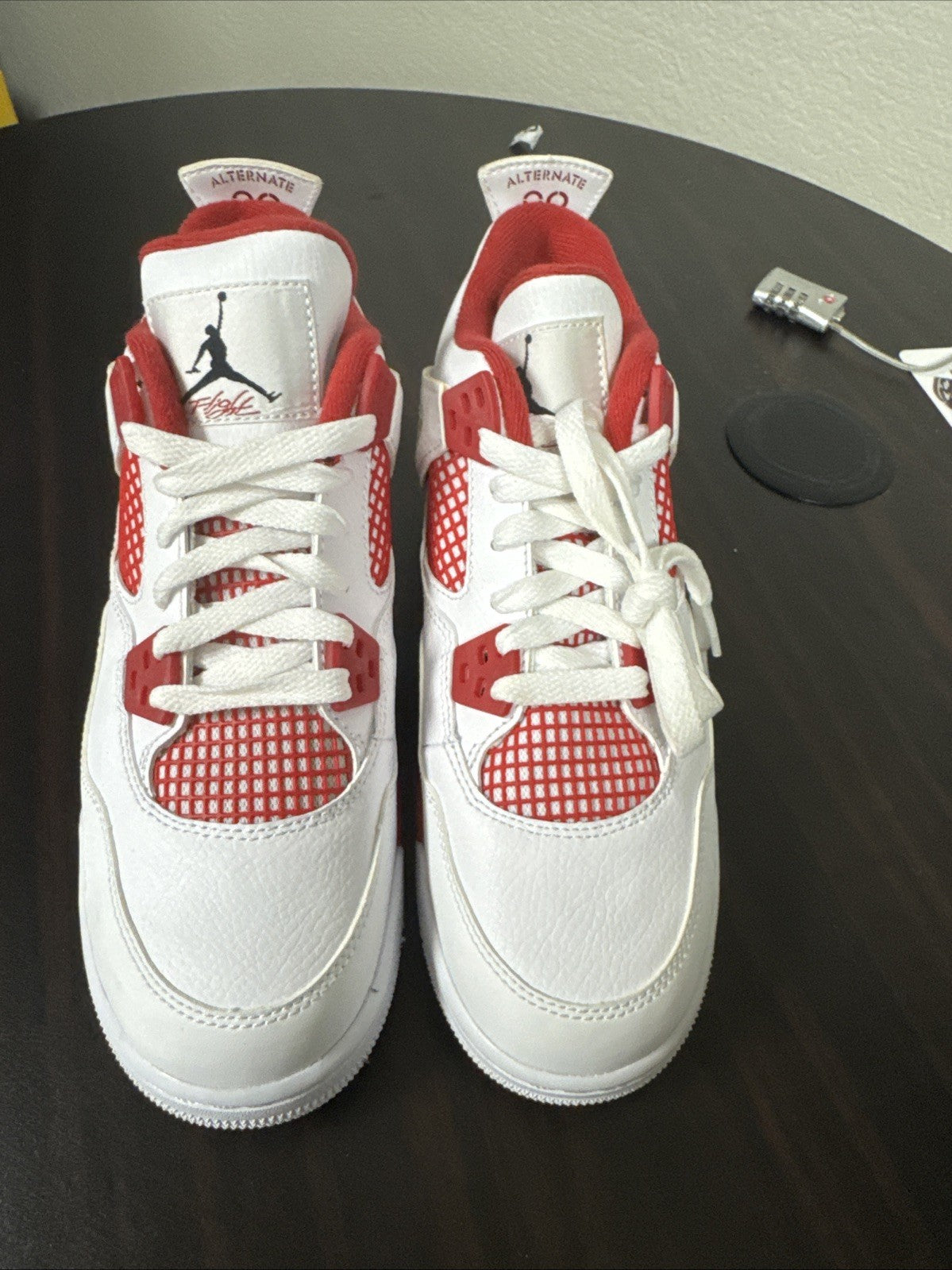 Jordan 4 Retro alternate 89 2016 | No Box - Comes With Replacement Box - Size 5Y - product image from the listing.