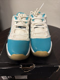 Girls' Nike Air Jordan XI 11 Low Aqua Turbo Green Retro GG 2014 Size 6Y - product image from the listing.