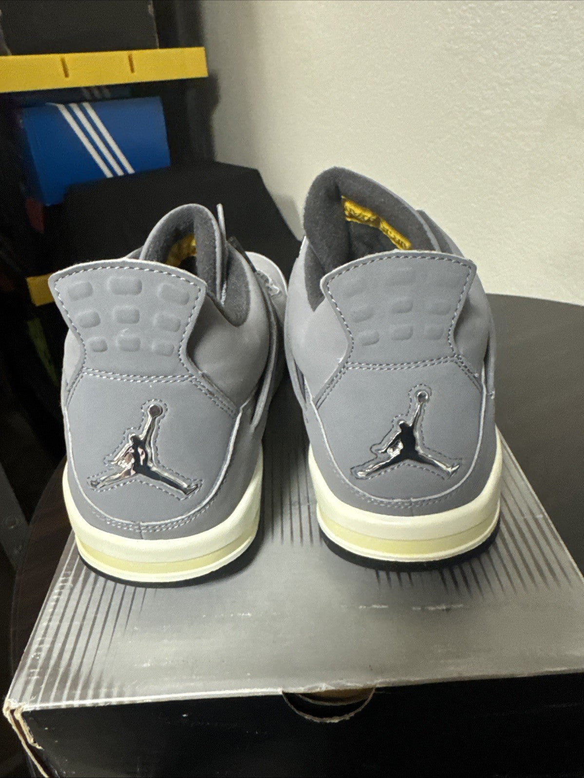 "Cool Grey" Size 11.5 - Nike Air Jordan 4 Retro 2019 - product image from the listing.