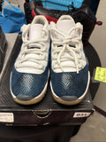 Jordan 11 Navy Snakeskin - Size 9 - product image from the listing.
