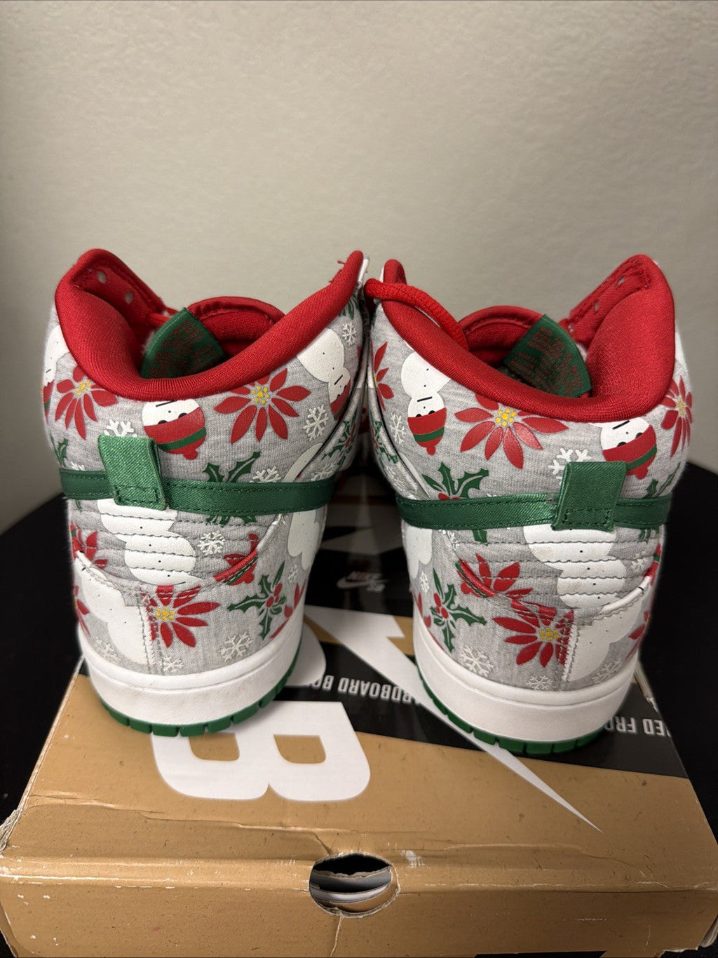 Nike SB Dunk High Pro x Concepts Ugly Sweater Grey 2014 Rare - Size 13 - product image from the listing.