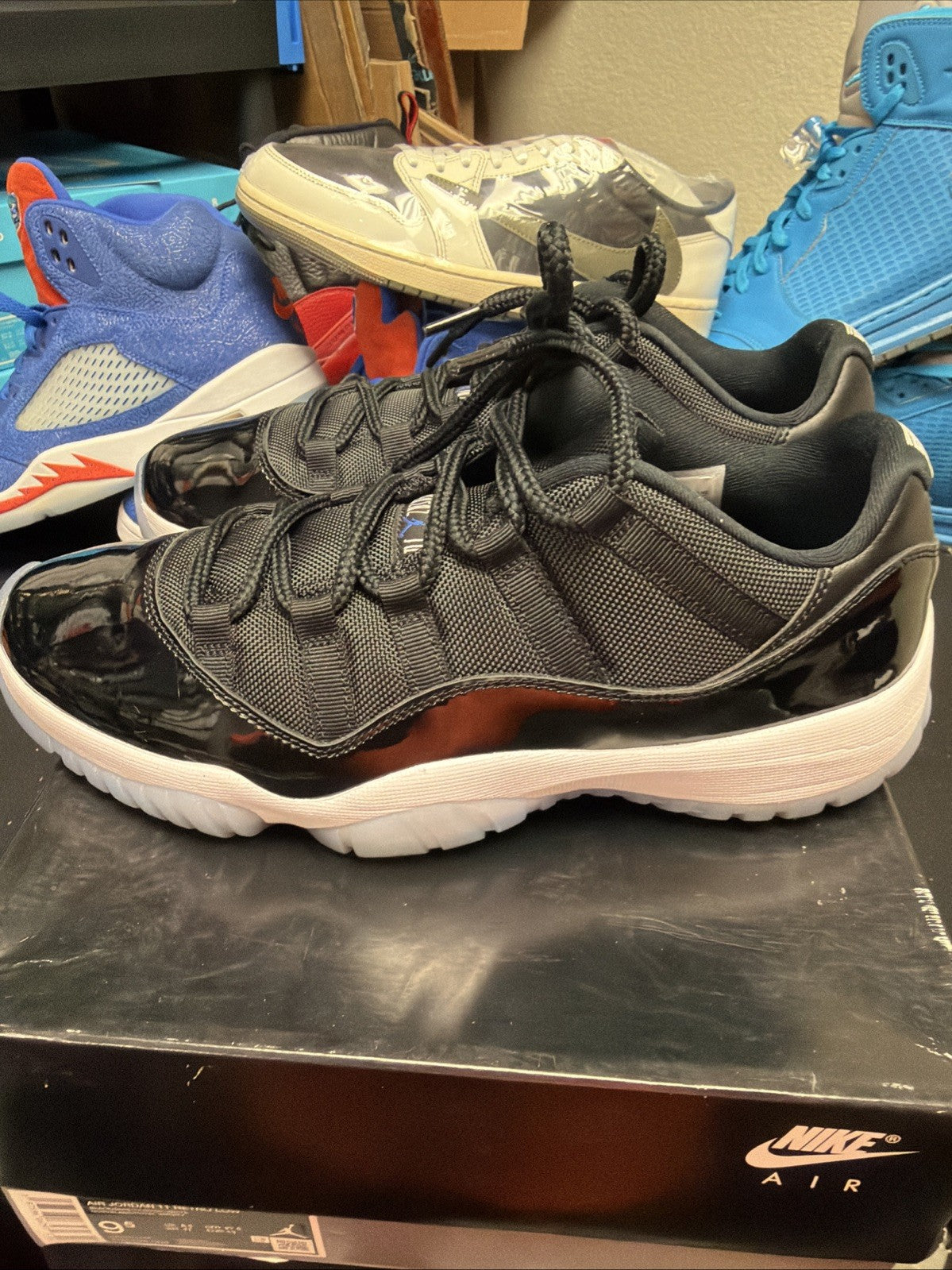 Air Jordan 11 Retro Low Space Jam - Size 9.5 - product image from the listing.