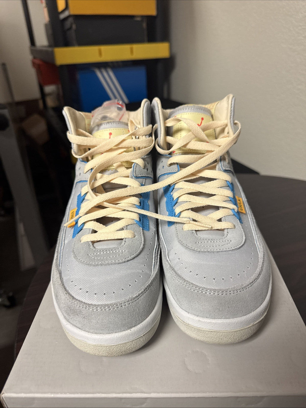"Grey Fog" Nike x Union Air Jordan 2 Retro SP | DN3802-001 | Size 9 - product image from the listing.