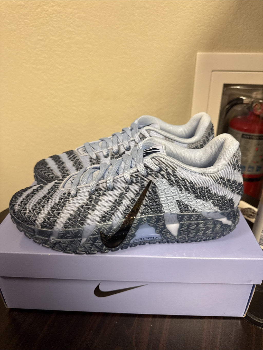 Nike Ja 3 All-Star Cobalt Bliss HF2793-400 Warning Label Blue Navy - Size 11.5M - product image from the listing.