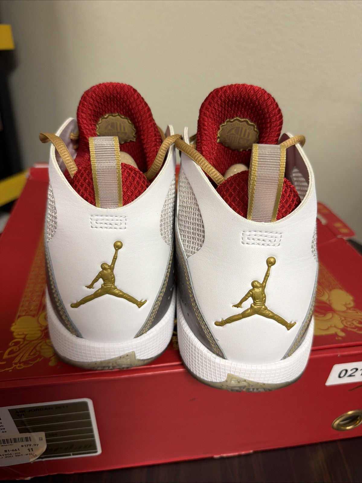 YR Size 11 YEAR OF THE RABBIT YOTR 444904-101 B - Nike Air Jordan 2011 - product image from the listing.