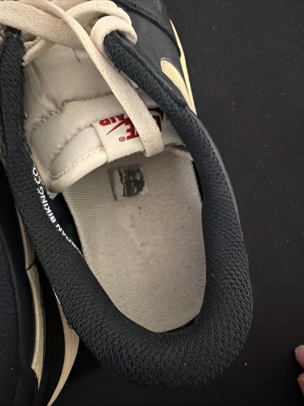 Nigel Sylvester Air Jordan 1 OG Low Better With Time Authentic Used 7.5 by Nike - product image from the listing.