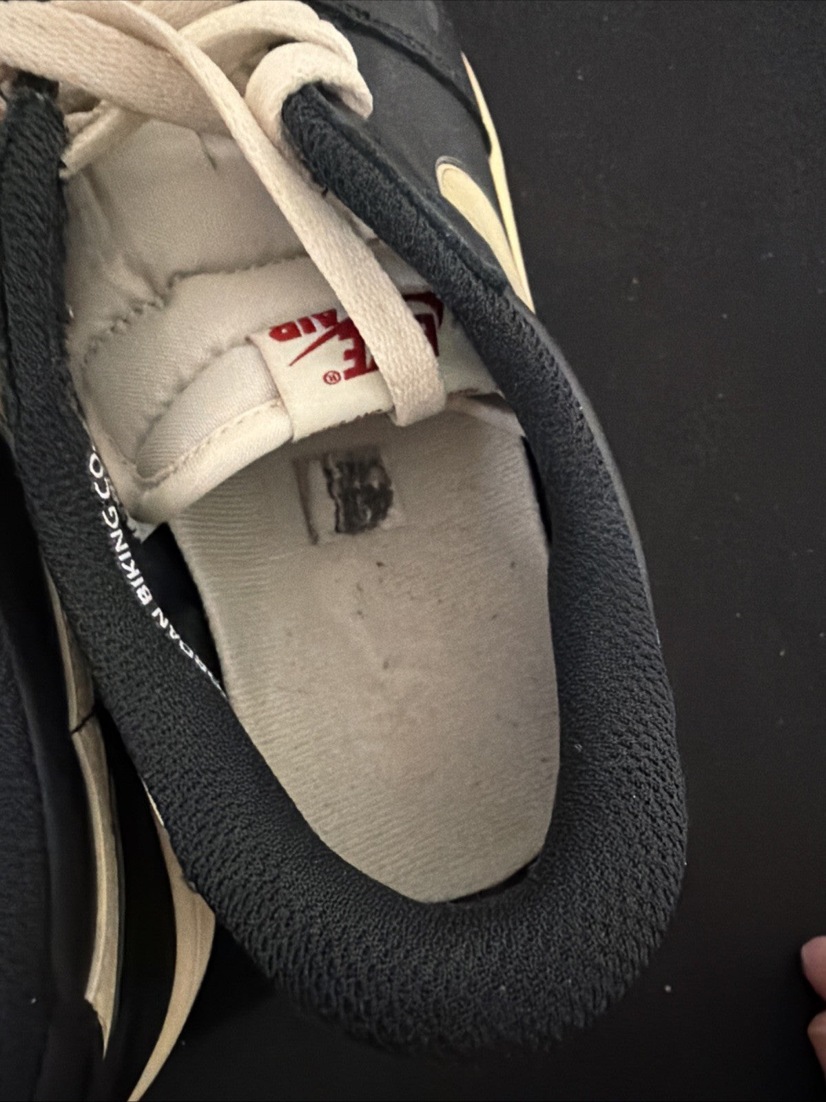 Nigel Sylvester Air Jordan 1 OG Low Better With Time Authentic Used 7.5 by Nike - product image from the listing.