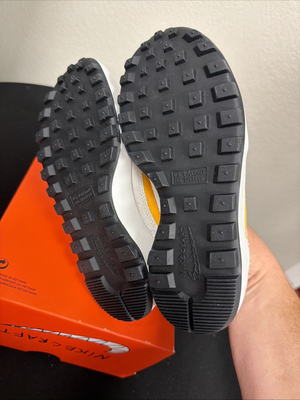 Nike x Tom Sachs General Purpose Footwear Summit White Gold DA6672-100 W Size 5.5/M4 - product image from the listing.