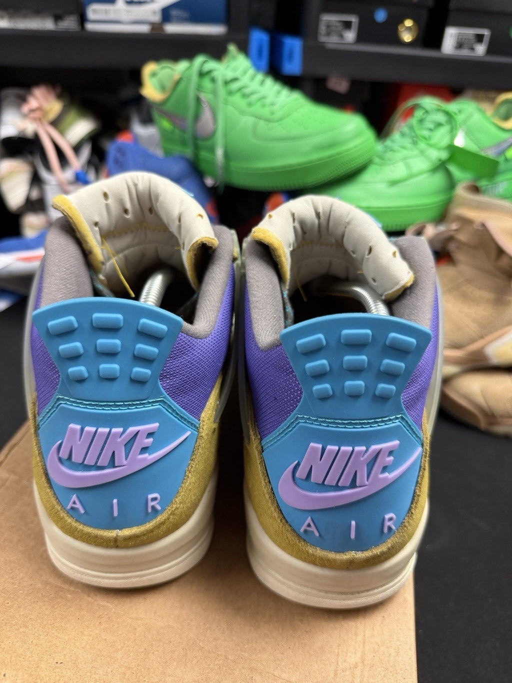 Union Desert Moss Size 9.5 DJ5718-300 (339) - Nike Air Jordan 4 Retro - product image from the listing.