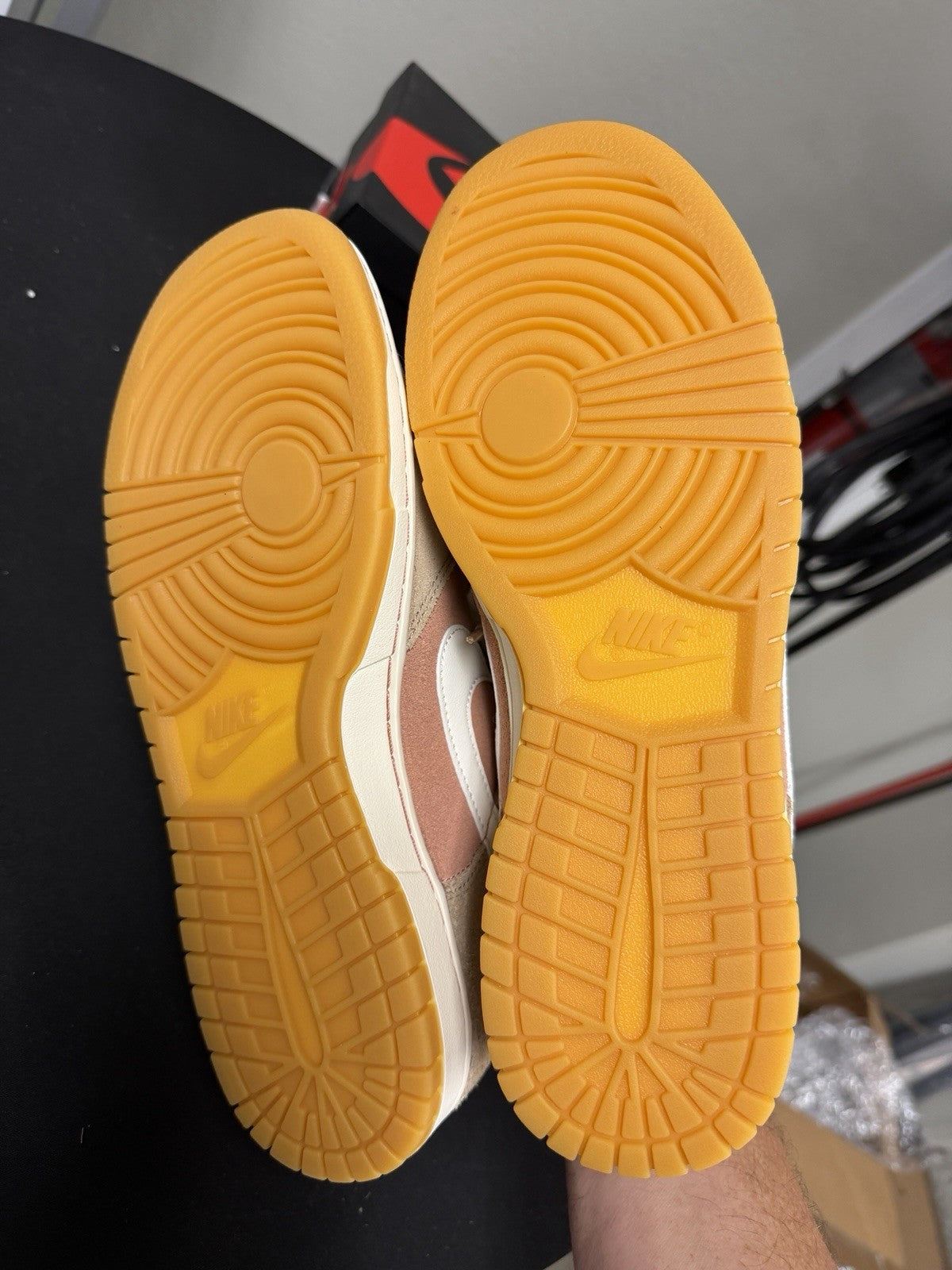 Men's Nike Dunk Low Retro SE 10 Prm Suede NO LID HQ1931-200￼ - product image from the listing.