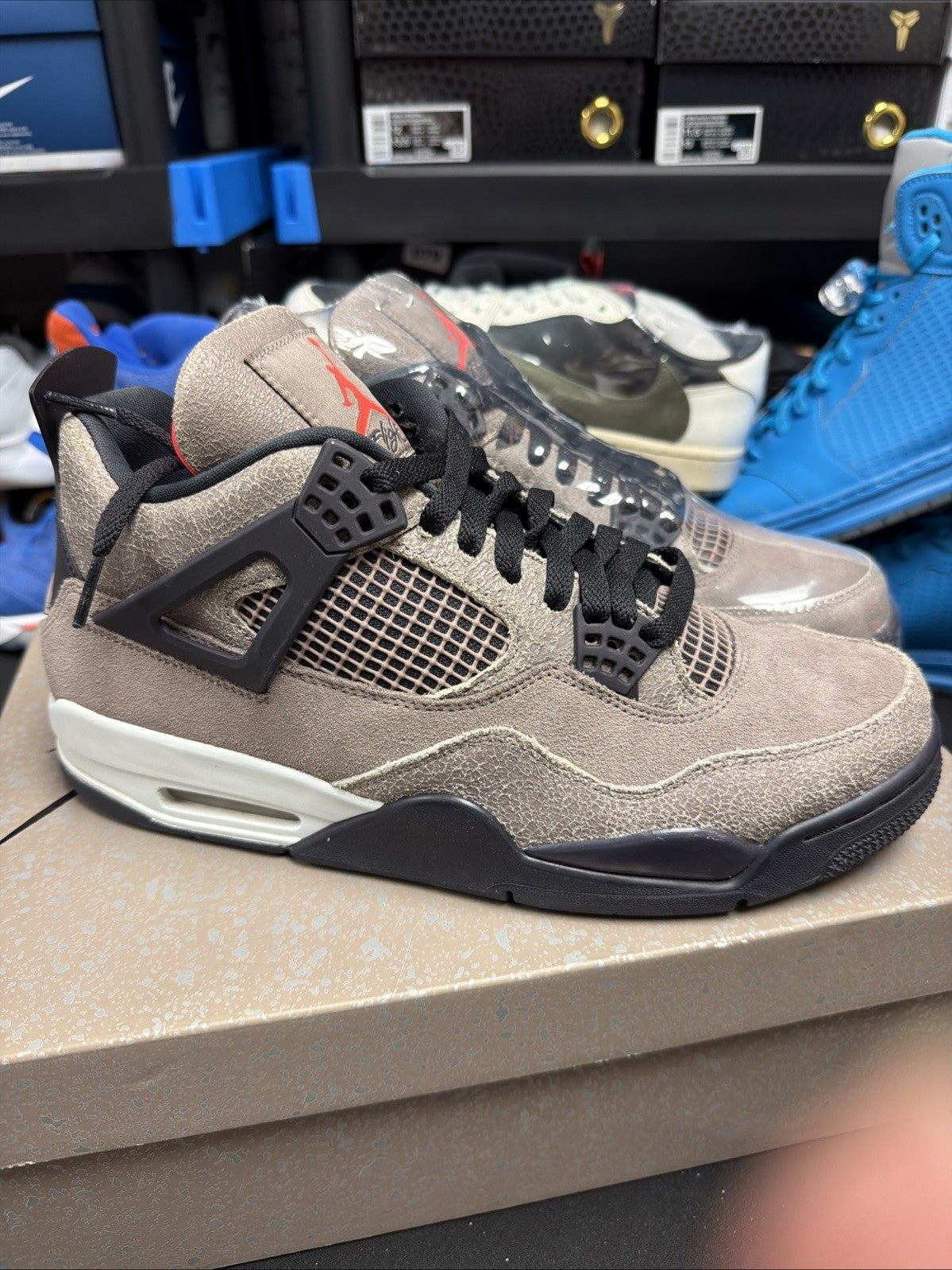 TAUPE HAZE SIZE 11 - JORDAN 4 - product image from the listing.