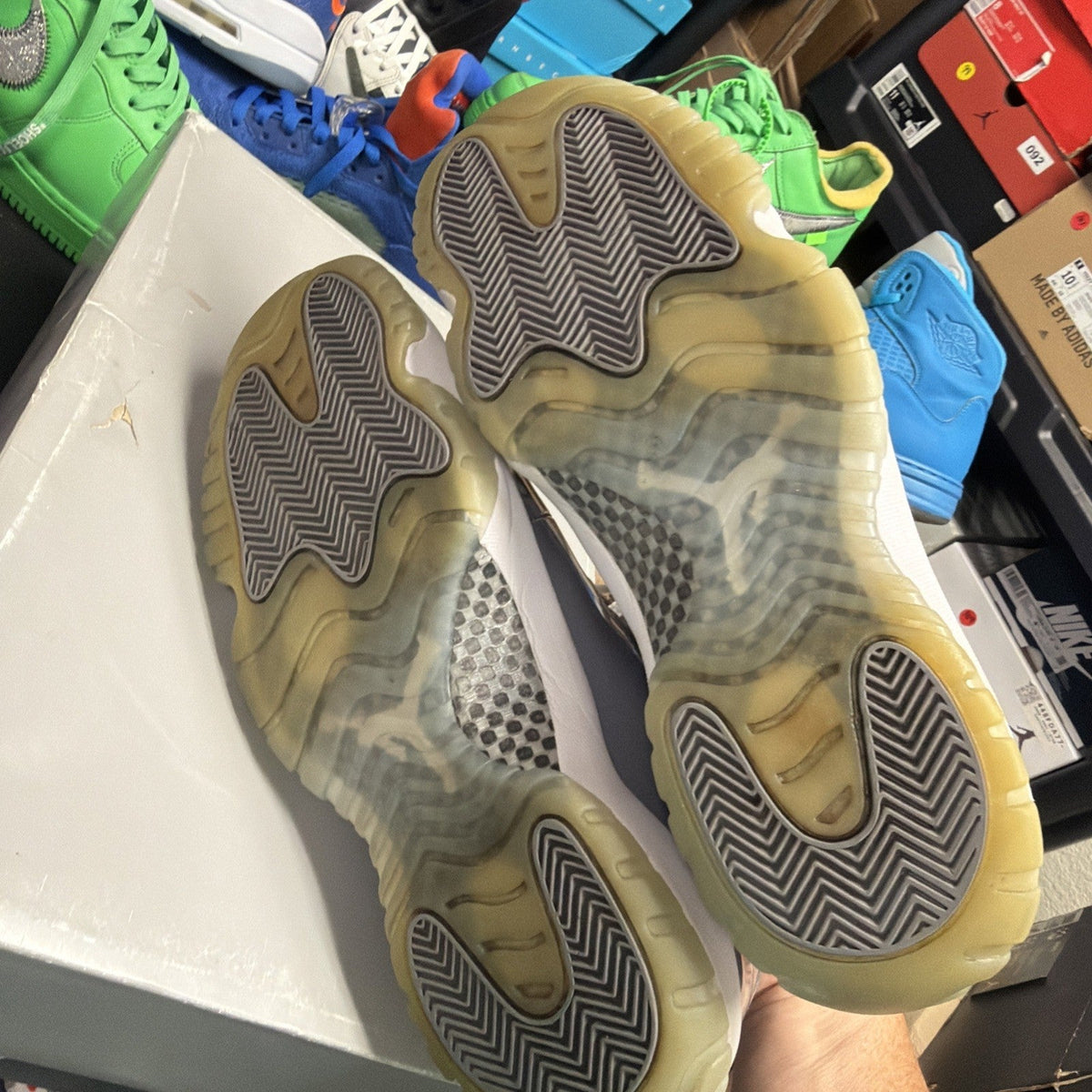 Jordan 11 Retro High Cool Grey (263) - Size 12 - product image from the listing.