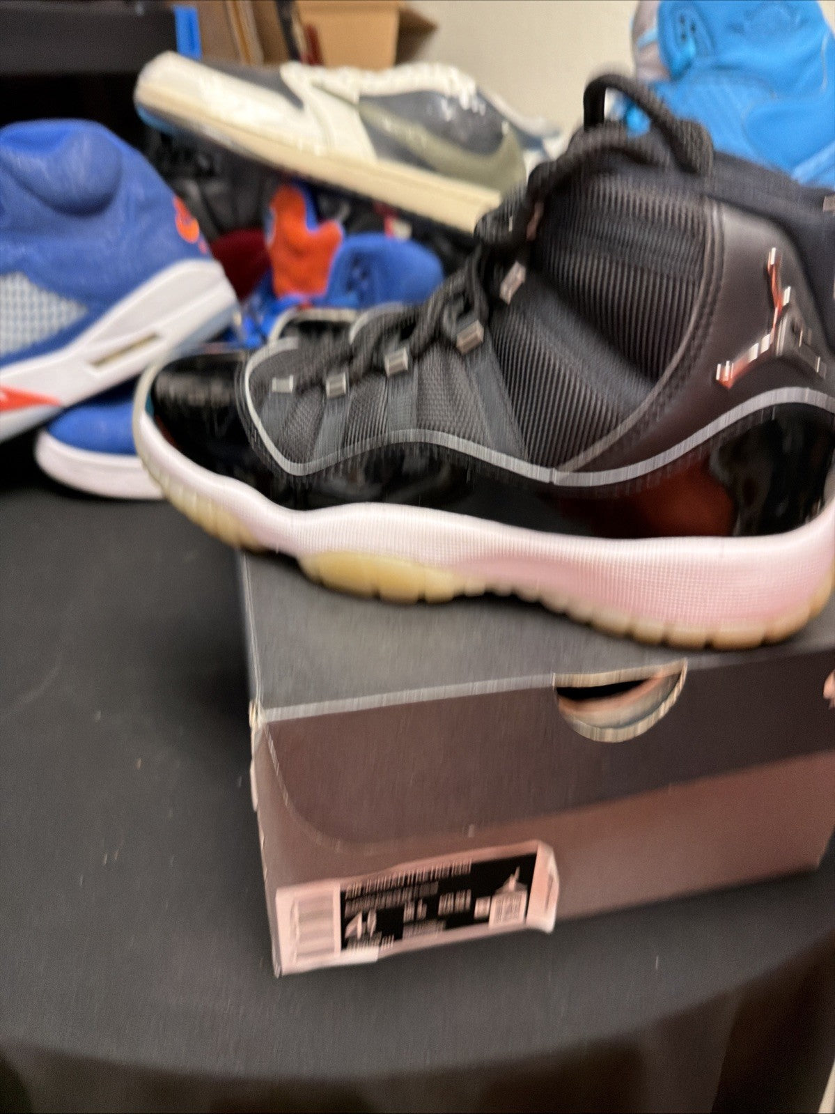 Air Jordan Retro XI 11 GS Jubilee '20 25th Anniversary Size 4.5y 378038-011 by Nike - product image from the listing.