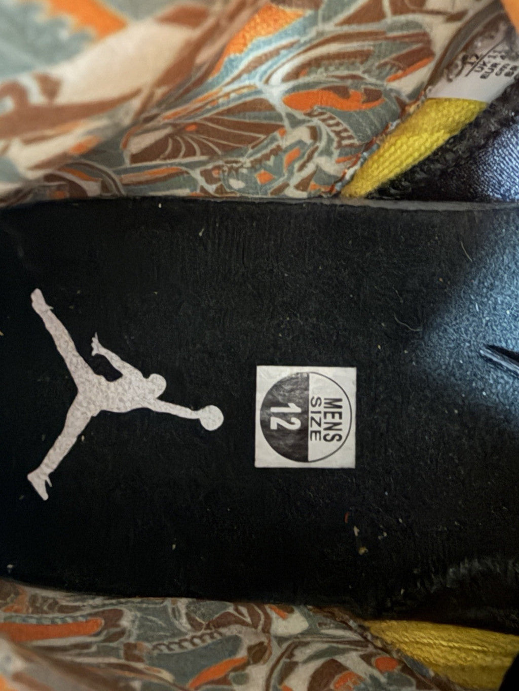 Size 12 Jordan 5 What The in Blue - product image from the listing.
