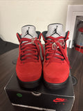 Jordan 5 Retro Mid Raging Bull - Size 6.5Y - product image from the listing.