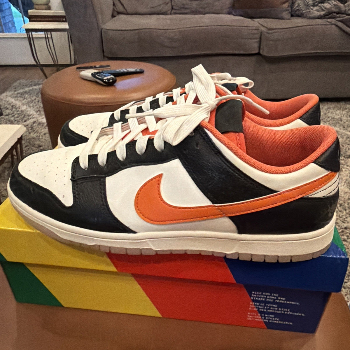 Dunk Low Prm Halloween 2021 size 11.5 preowned excellent by Nike - product image from the listing.