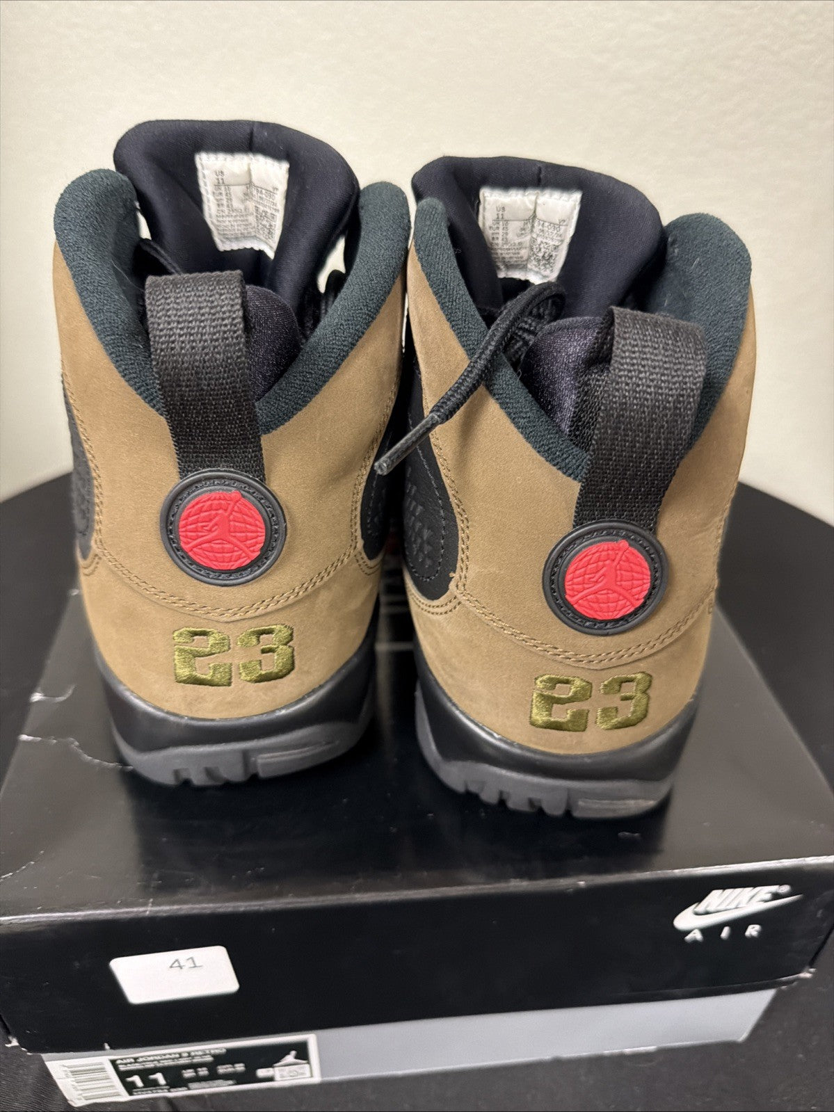 Air Jordan 9 Retro 2024 Olive - Size 11 - product image from the listing.