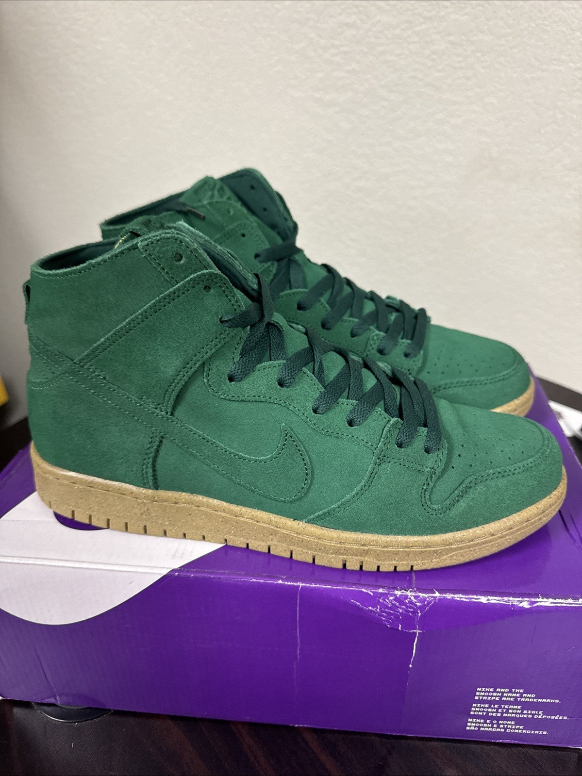 Nike Dunk Pro Decon SB High Gorge Green *Brand New* - Size 10.5 - product image from the listing.