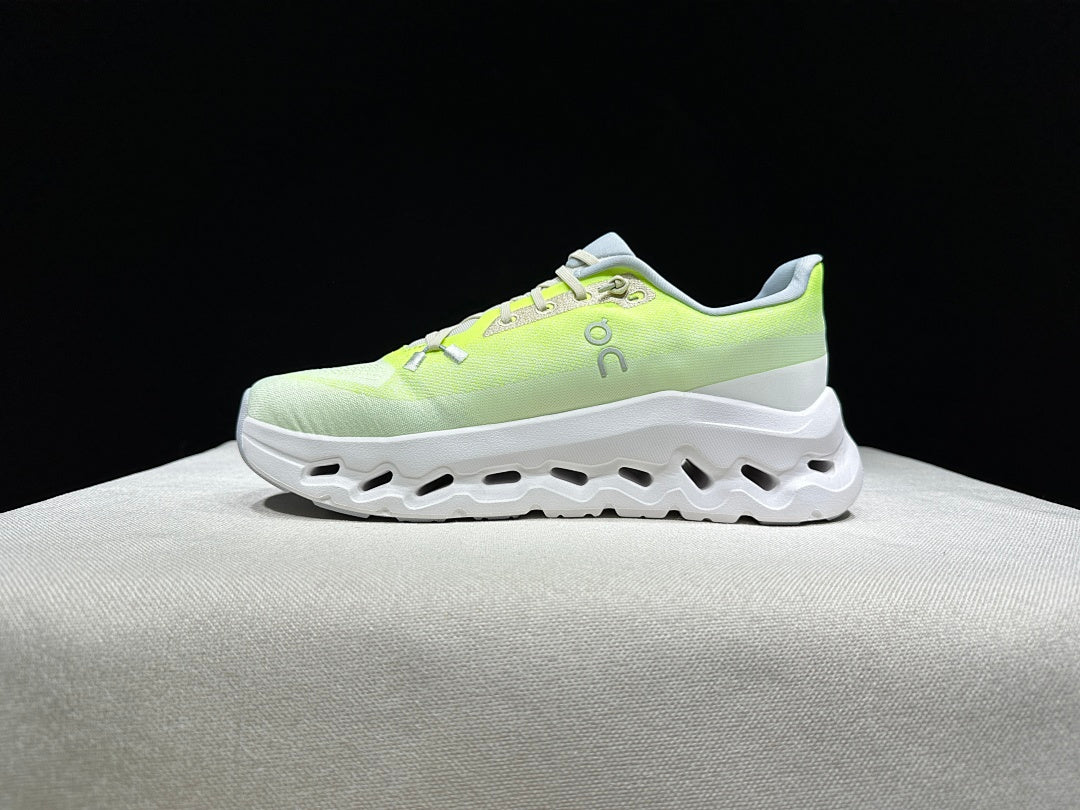 Lime and Ivory On Cloudtilt Sneakers - product image from the listing.