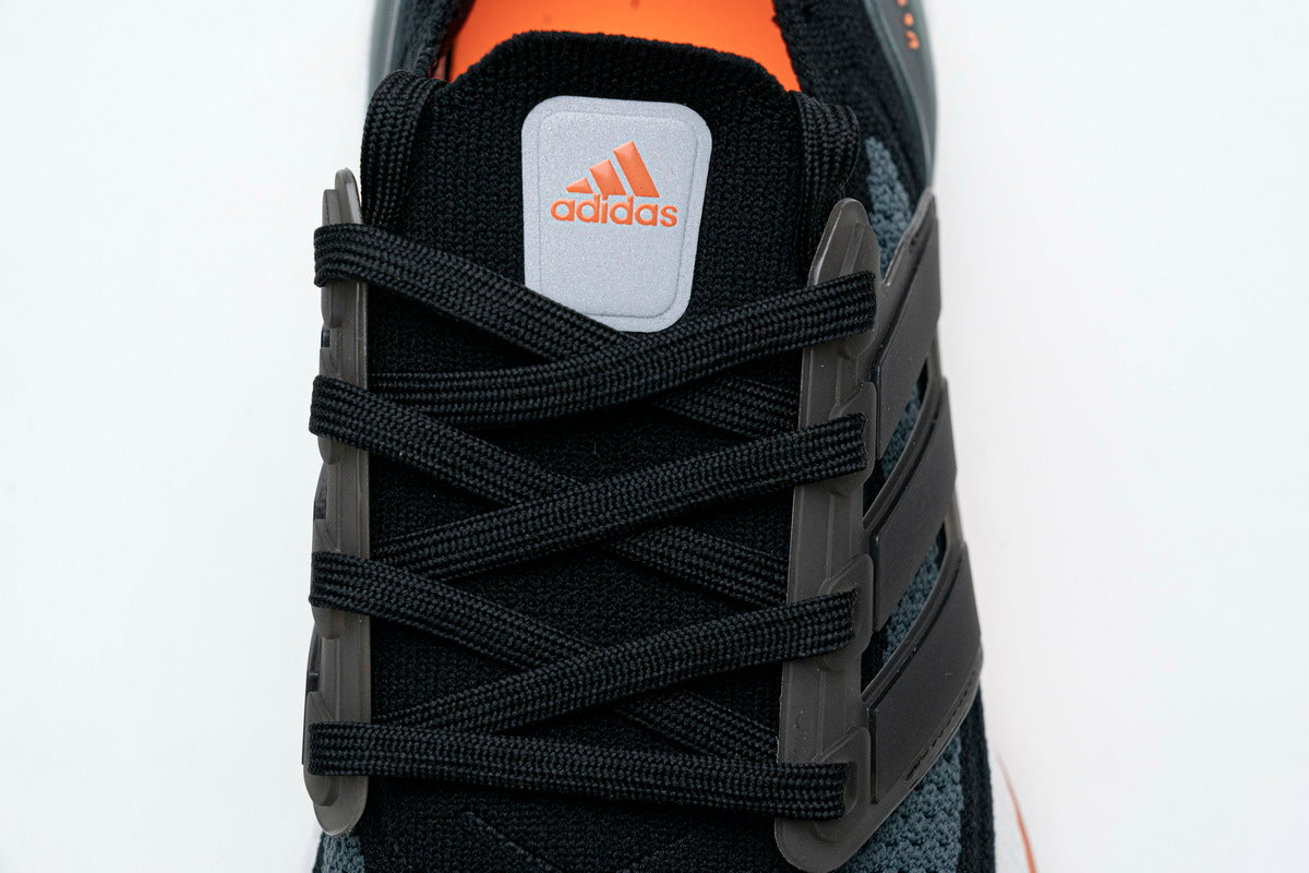 adidas Ultraboost 21 FY0389 Running Shoes, in Black and Grey - product image from the listing.