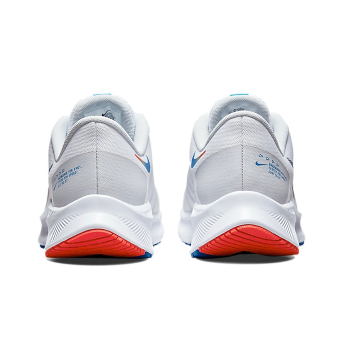 Nike Quest 4 Running Shoes in Blue and White DA1105-101 - product image from the listing.