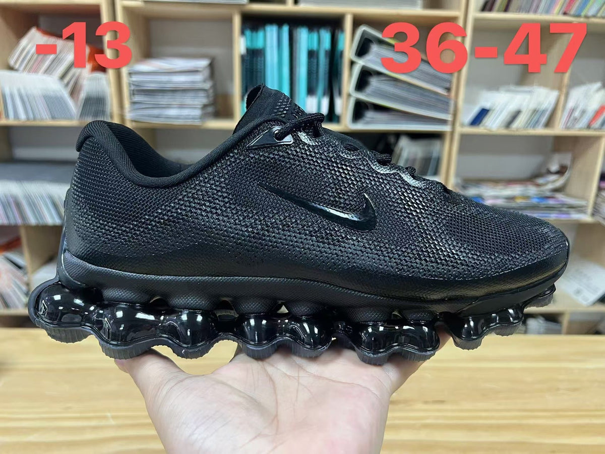 Nike Air Liquid Max Running Shoes, in Black - product image from the listing.