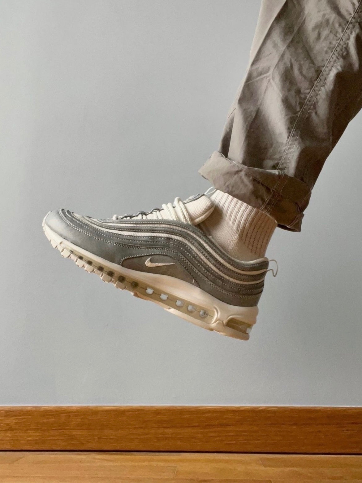 Nike Air Max 97 CDG Collaboration Sneakers in Blue DX6932-001 - product image from the listing.